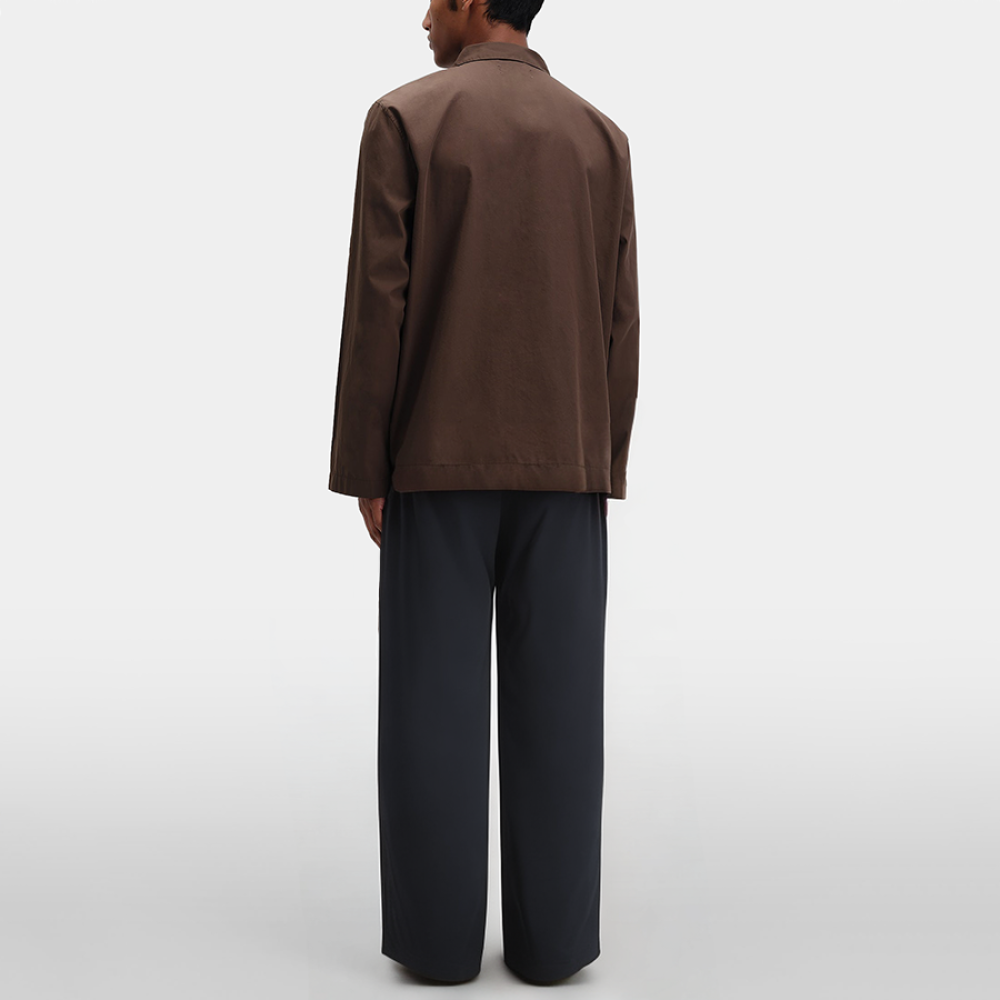 Simple cotton straight-leg men's pajama pants