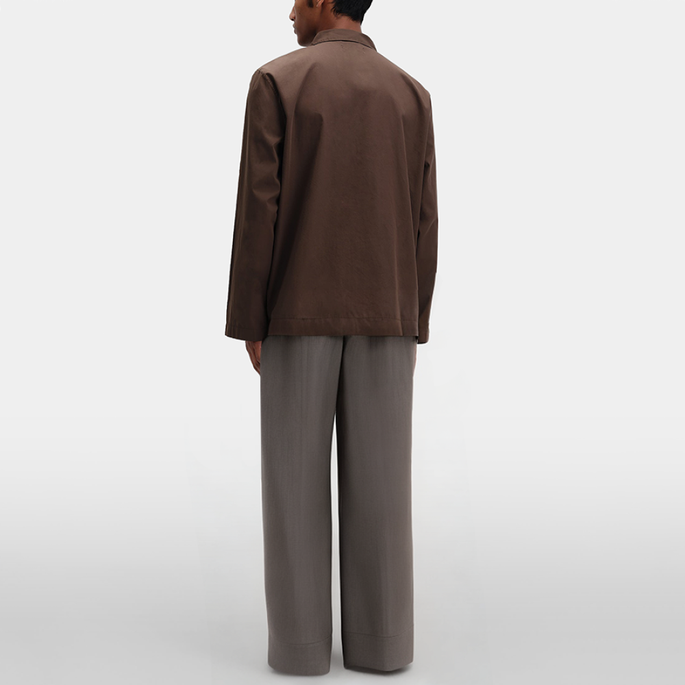 Simple loose textured men's pajama pants