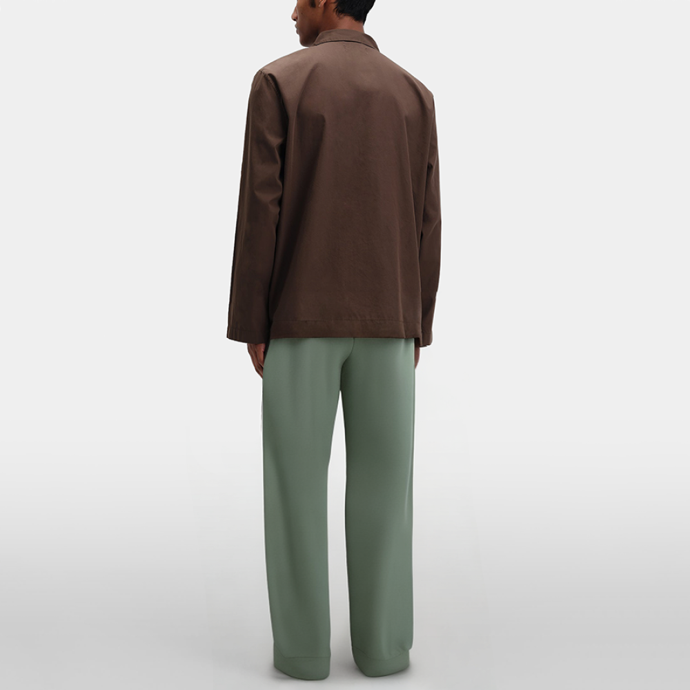 High quality green slim fit men's pajama pants