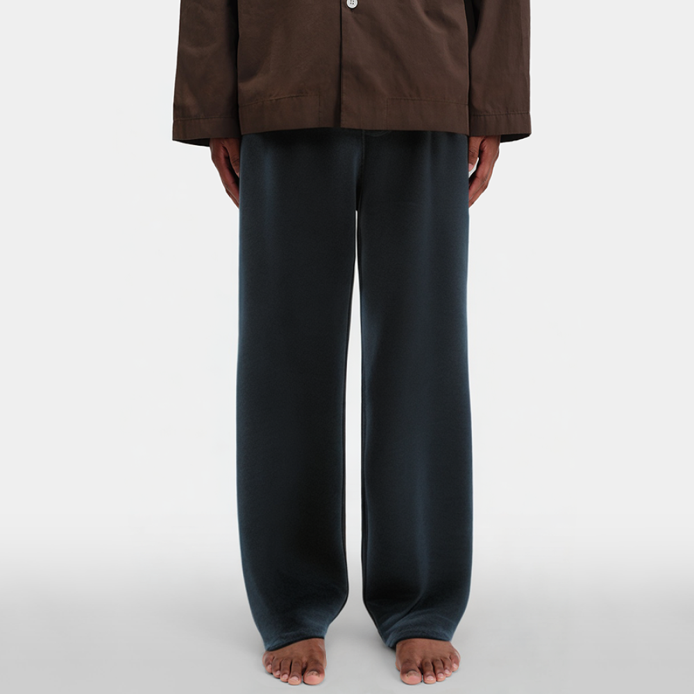 Retro jacquard straight men's pajama pants