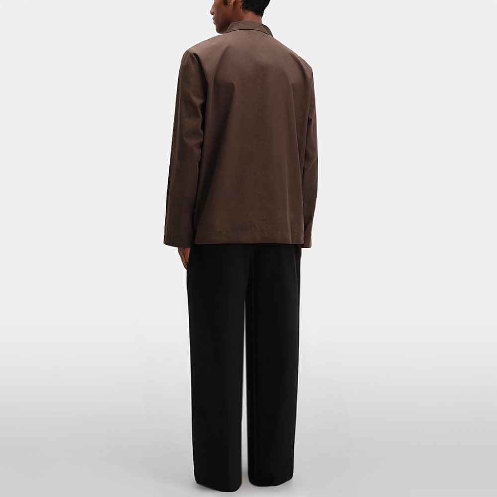 Black casual elastic waist men's pajama pants