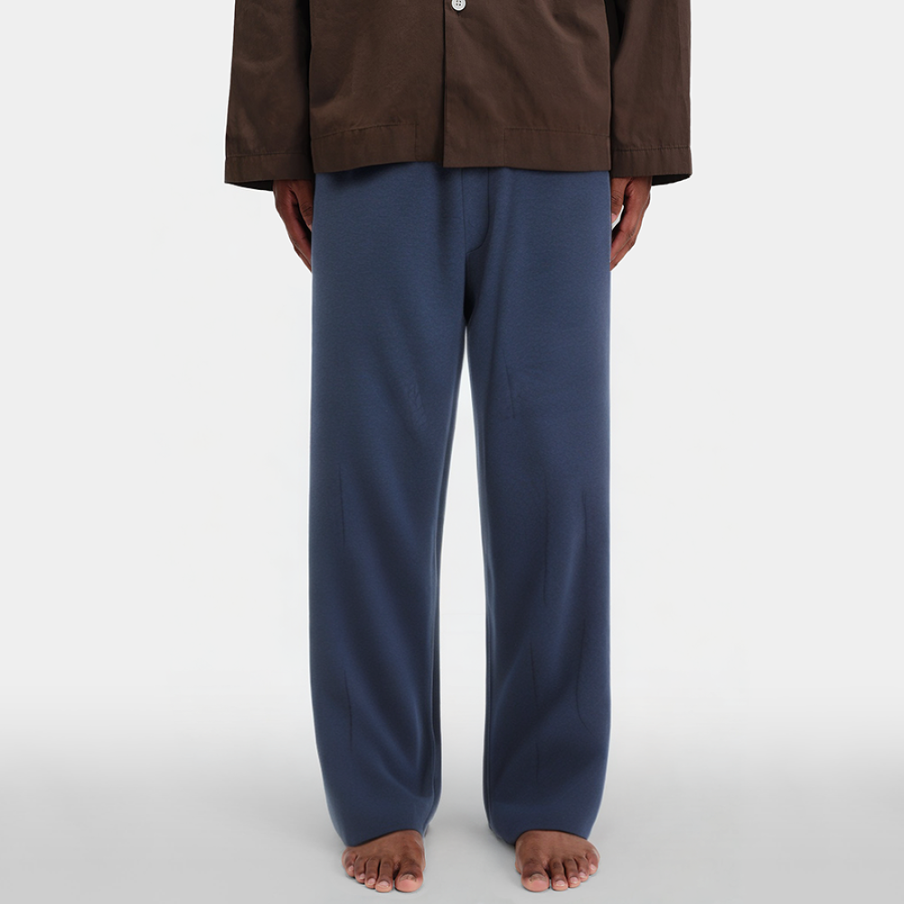 Soft skin-friendly elastic waist men's pajama pants