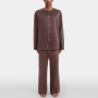 Autumn retro smooth men's pajama set