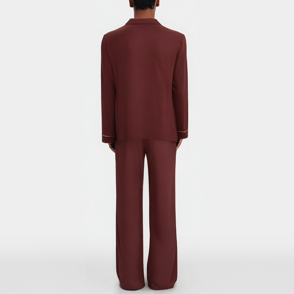 Exquisite breathable casual men's pajama set