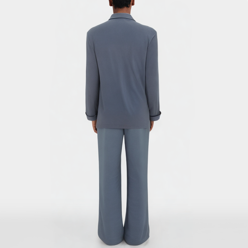 High-end soft and warm men's pajama set