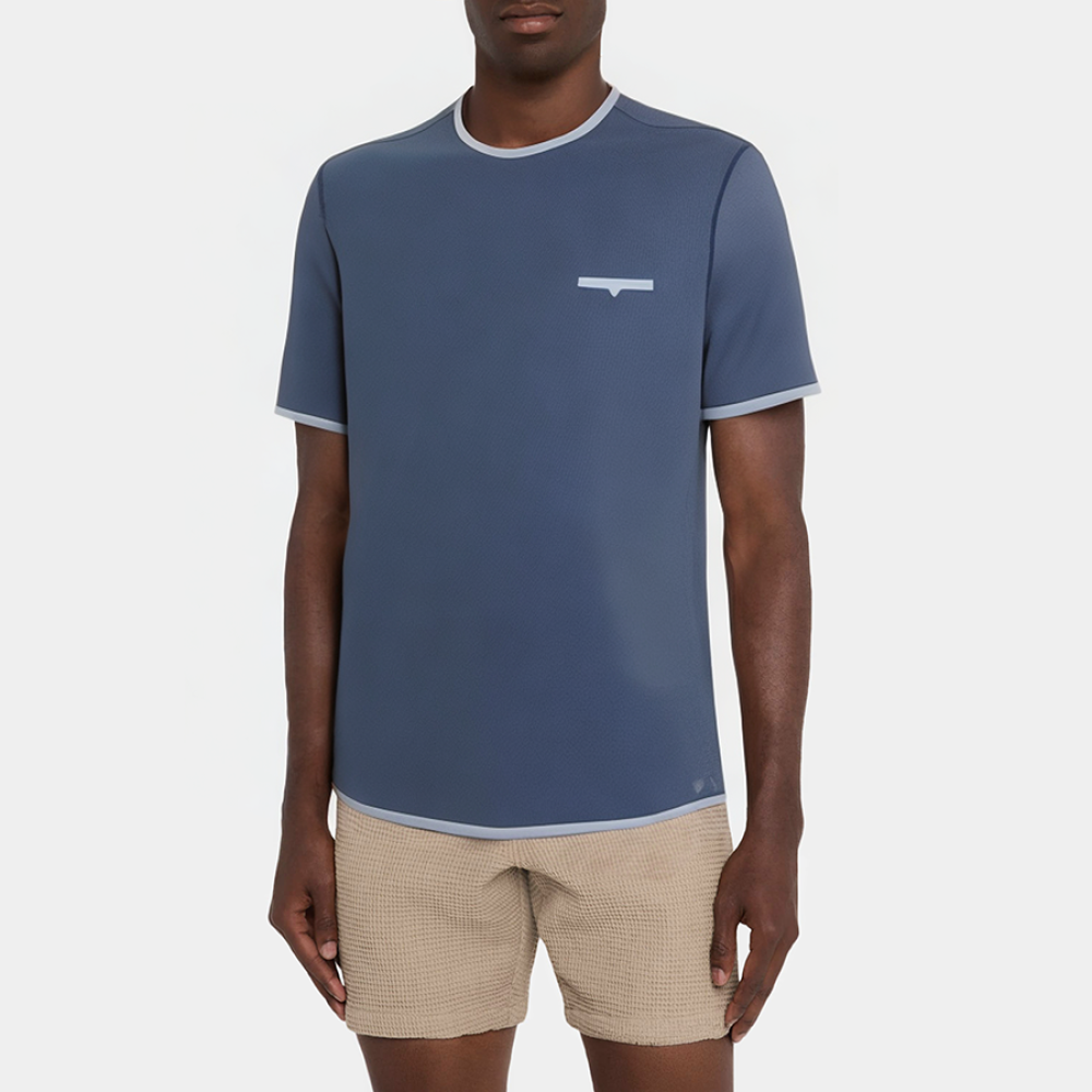 High-performance casual men's short-sleeved pajamas