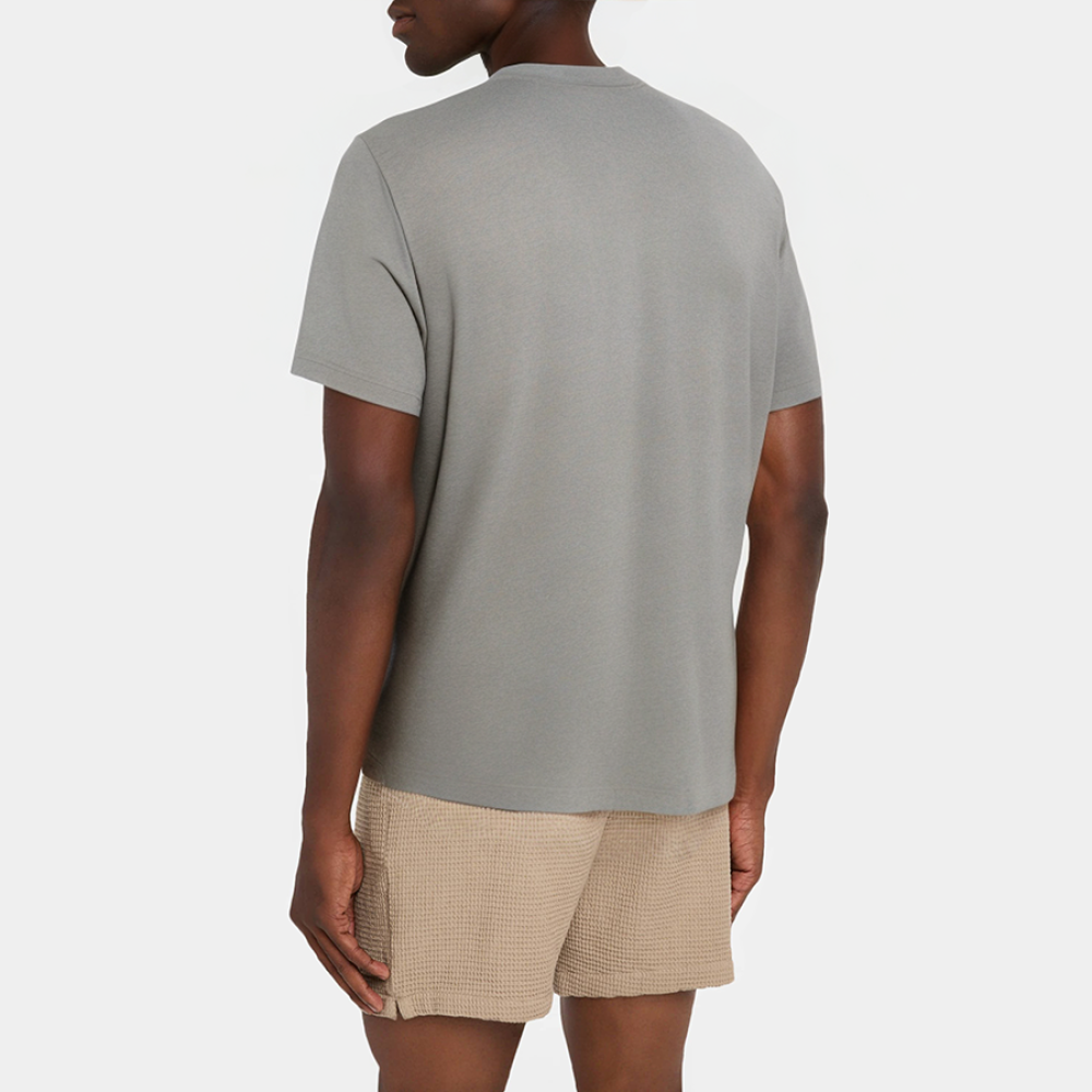 High quality grey crew neck men's pajamas