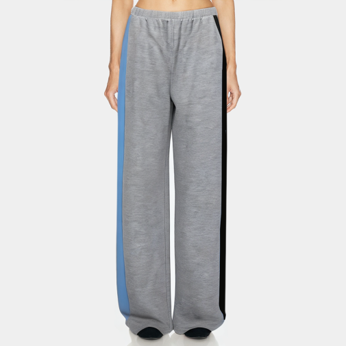 Casual elastic waist women's long pajama pants