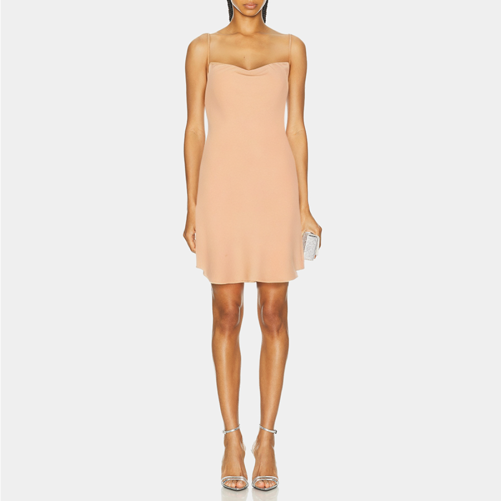 Comfortable and sexy satin women's nightgown