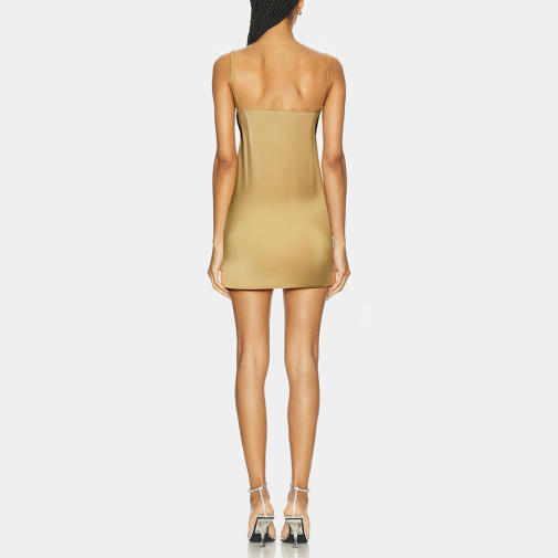 Fashionable V-neck lace women's nightgown