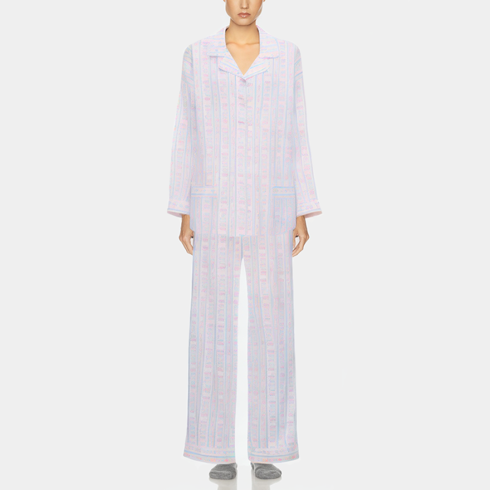 Autumn soft cotton women's pajamas set