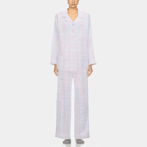 Autumn soft cotton women's pajamas set