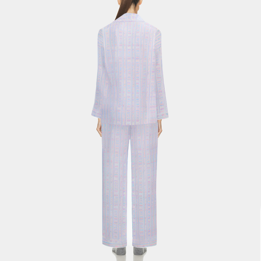 Autumn soft cotton women's pajamas set