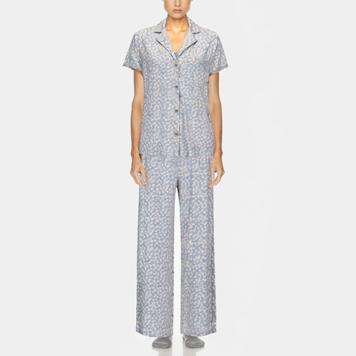Elegant floral light women's pajama set