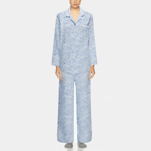 Comfortable printed breathable women's pajama set