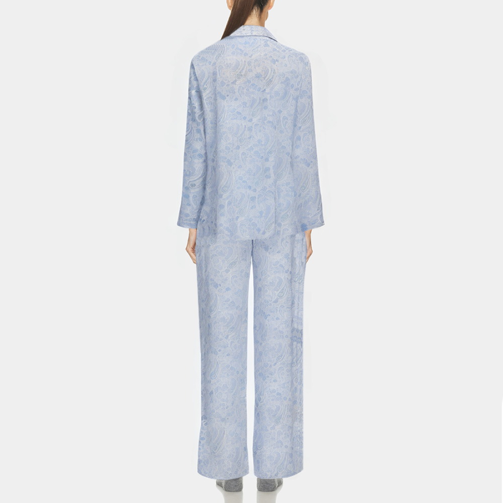 Comfortable printed breathable women's pajama set