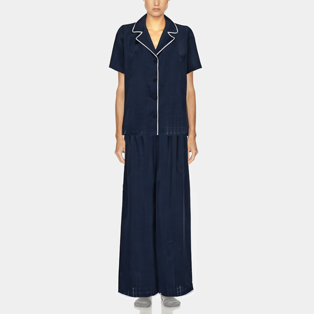 Simple soft casual women's pajamas set