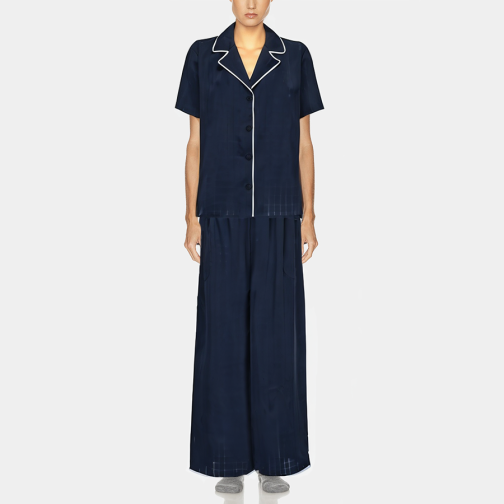 Simple soft casual women's pajamas set
