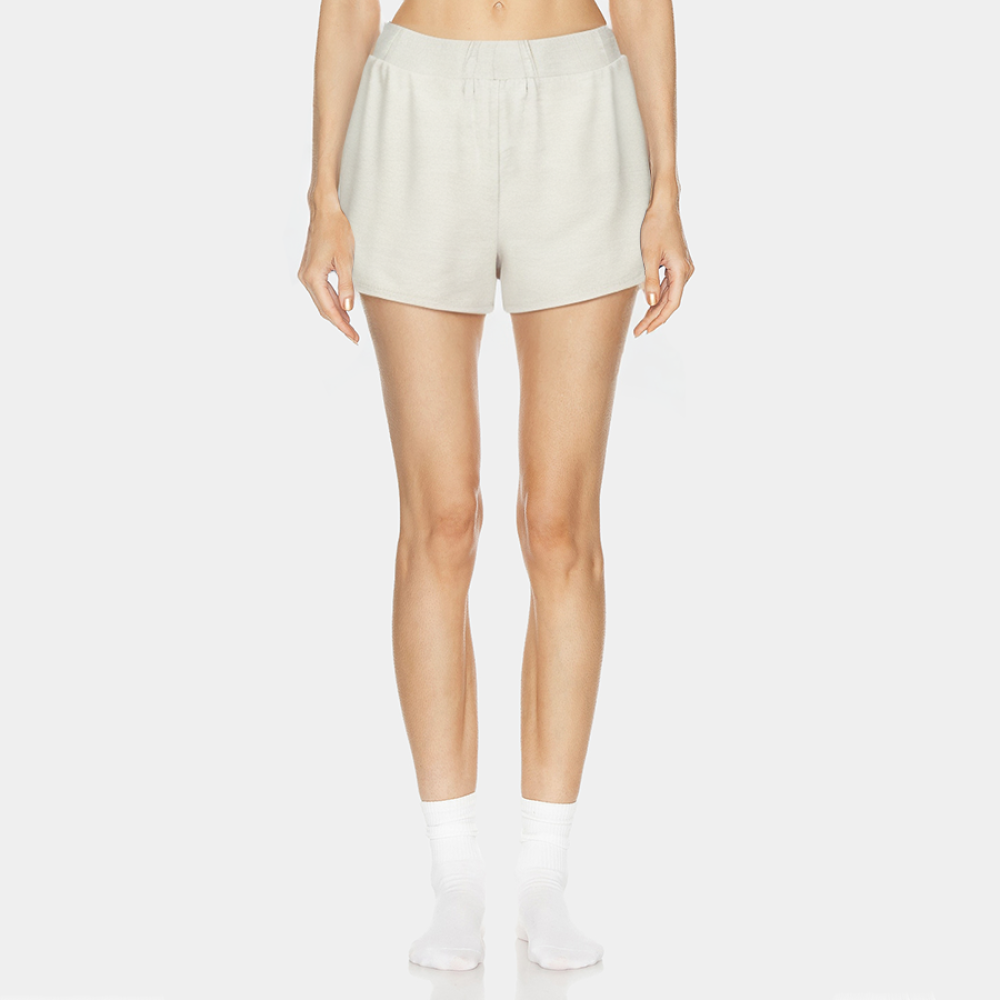 Casual elastic waist women's short pajama pants