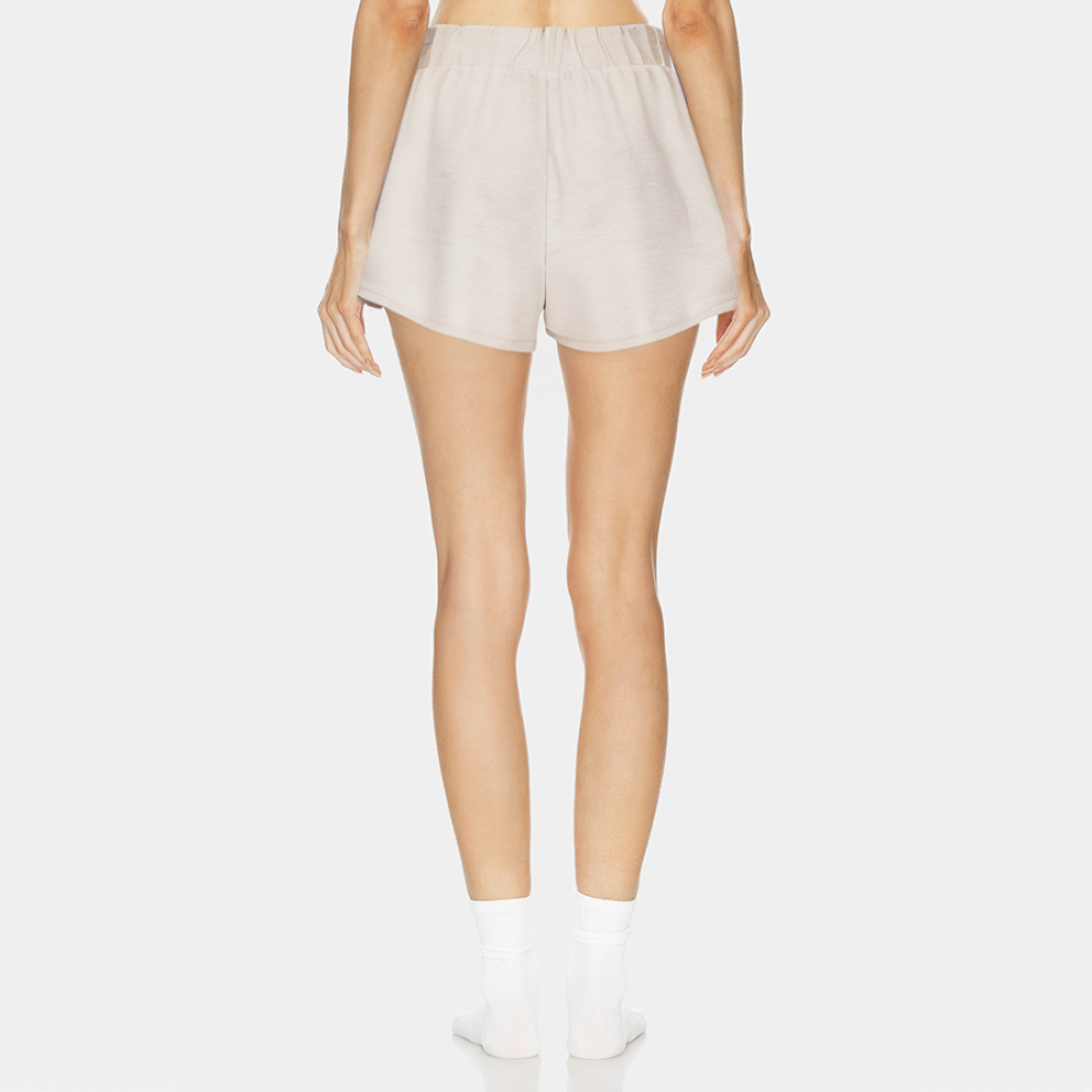 Casual elastic waist women's short pajama pants